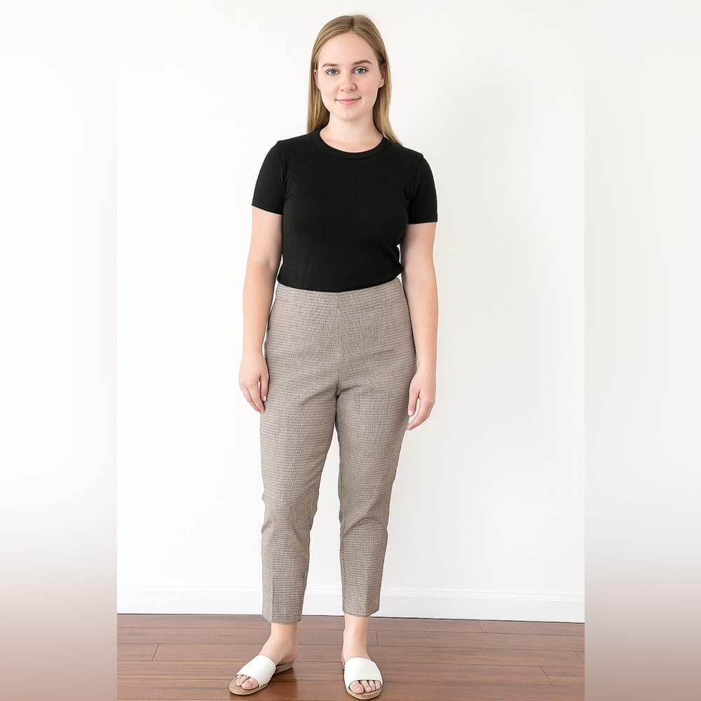 Banana Republic Tan Ankle Cropped Pants
